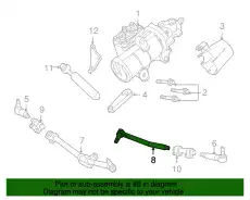 Рулевой наконечник MOTORCRAFT AC3Z3A131MA