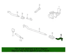 Рулевой наконечник MOTORCRAFT HC3Z3A131D