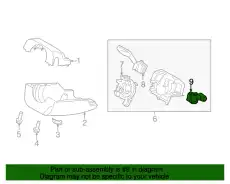 Переключатель подрулевой MOTORCRAFT DG9Z17A553AA