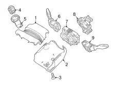 Переключатель подрулевой MOTORCRAFT BE8Z17A553AA