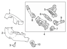 Переключатель подрулевой MOTORCRAFT DB5Z17A553BB