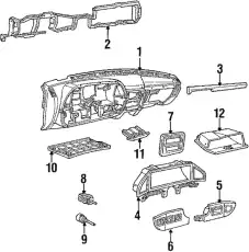 Переключатель подрулевой MOTORCRAFT E7TZ17A553A