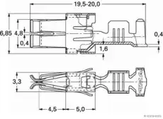 Соединитель проводов 50251857 HERTH+BUSS