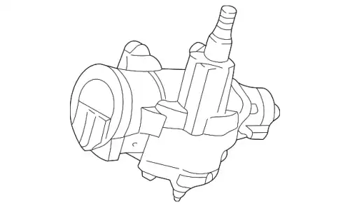 Рулевая рейка MOTORCRAFT 1L1Z3504AARM