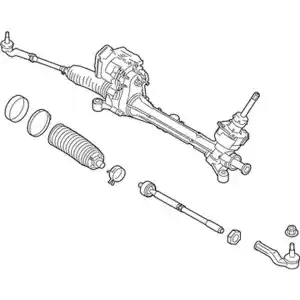 Рулевая рейка MOTORCRAFT HV6Z3504EV
