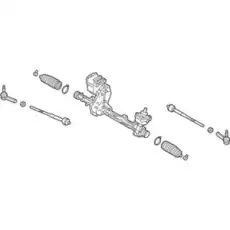 Рулевая рейка MOTORCRAFT GG1Z3504F