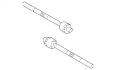 Рулевая тяга MOTORCRAFT BB5Z3280A