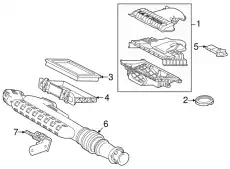 Фильтр воздушный MOTORCRAFT 4L3Z9601BA