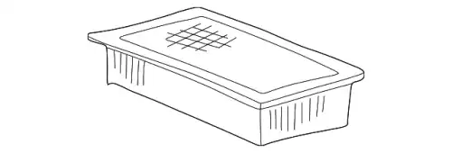 Фильтр воздушный MOTORCRAFT YS4Z9601CC