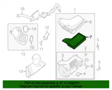 Фильтр воздушный MOTORCRAFT FR3Z9601A