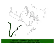 Шланг ГУР MOTORCRAFT 7C3Z3A713C