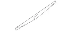 Щетка стеклоочистителя 8F9Z17528A MOTORCRAFT