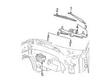 Щетка стеклоочистителя XL3Z17528AA MOTORCRAFT