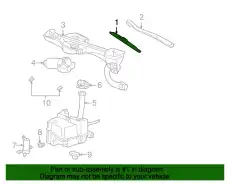 Щетка стеклоочистителя 6W4Z17528A MOTORCRAFT