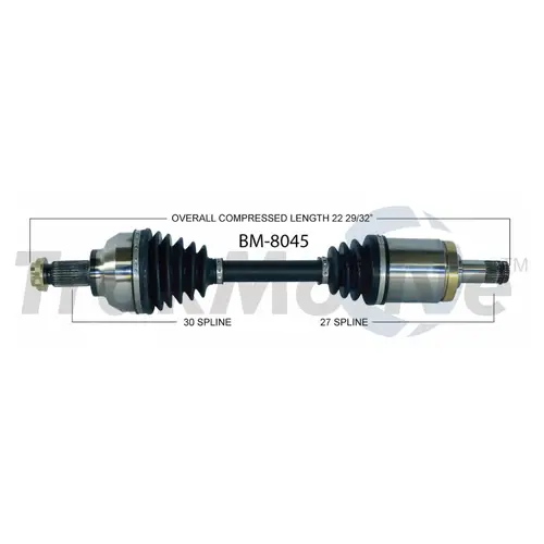 Вал приводной BM8045 SURTRACK