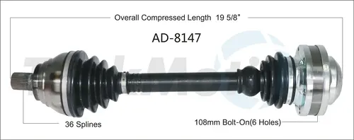 Вал приводной AD8147 SURTRACK