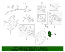 Датчик ABS MOTORCRAFT AV6Z2C204A
