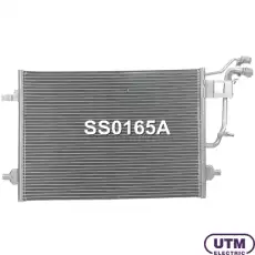 Радиатор кондиционера (конденсатор) UTM SS0165A