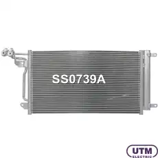 Радиатор кондиционера (конденсатор) UTM SS0739A