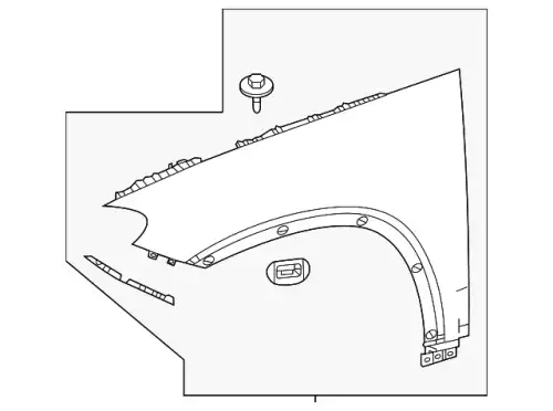 Крыло MB 167 880 25 00