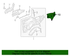 Крыло MB 2066308301