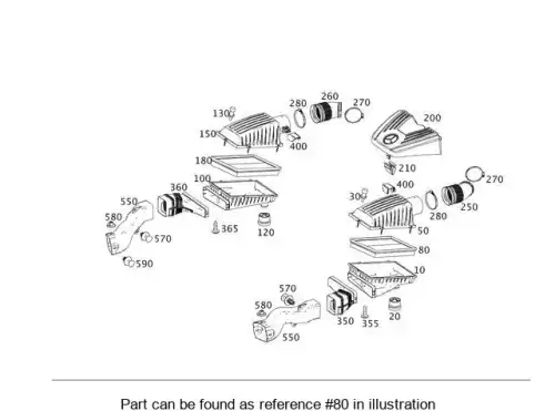 Фильтр воздушный MB 159 094 00 04 64