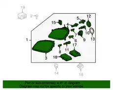 Фара MB 164 820 48 59 64