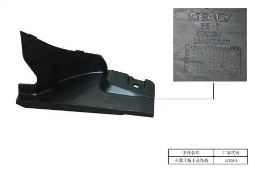 Крыло GEELY 5035007000