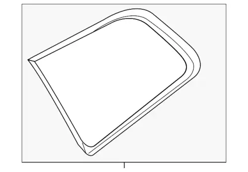 GLASS 32206904 VOLVO