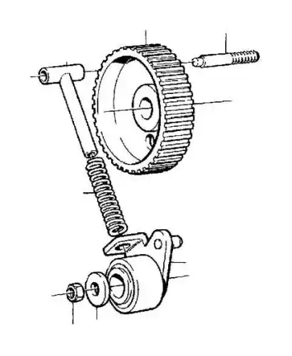 BELT TENSIONER 32298826 VOLVO