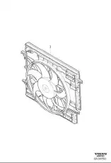 ELECTRIC FAN 32339487 VOLVO