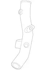 Трубка водяная 282622B780 HYUNDAI