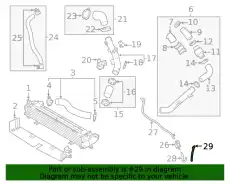 Hose assy 'b' - recirculation solenoid valve 282752B780 HYUNDAI