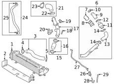 Hose assy 'b' - recirculation solenoid valve 282752B780 HYUNDAI