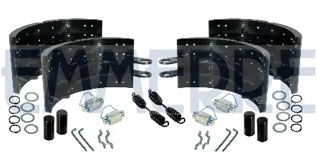 Тормозные колодки барабанные TECHNO BRAKE 960605