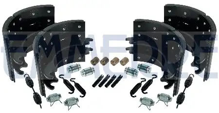 Тормозные колодки барабанные TECHNO BRAKE 960641