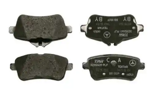 Тормозные колодки дисковые MB 000 420 67 04