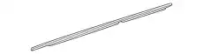 Уплотнитель двери MB 1667356900
