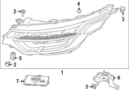 Фара LAND ROVER LR144355