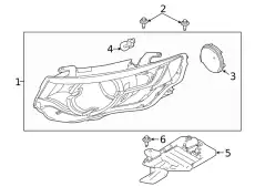 Фара LAND ROVER LR159579