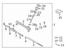 Рулевой наконечник HYUNDAI / KIA 56820-N9100