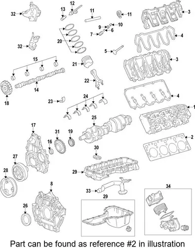 Прокладка ГБЦ CADILLAC 12676858