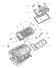 Прокладка ГБЦ JEEP 4663694AC