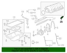 Прокладка коллектора PONTIAC 89017839