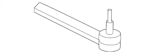 Рулевой наконечник PORSCHE 9J1 423 812 B