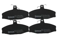 Тормозные колодки дисковые передняя ось STELLOX 165 000-SX