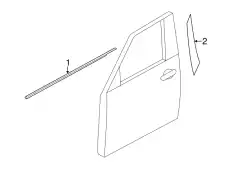Уплотнитель двери NISSAN 808211LA1D