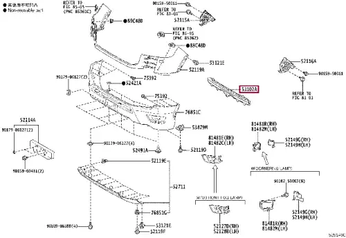 Решетка радиатора TOYOTA / LEXUS 5310260030
