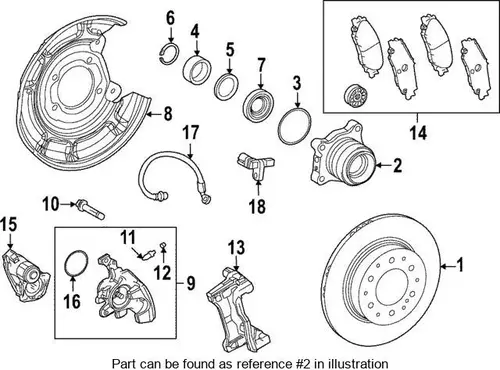 Ступица TOYOTA / LEXUS 4245060080