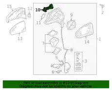 TURNSIGNAL 8W0949101A VAG